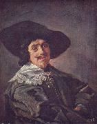 Bildnis eines jungen Mannes in gelbbraunem Rock. Frans Hals